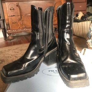 Jeffrey Campbell boots chunky platform